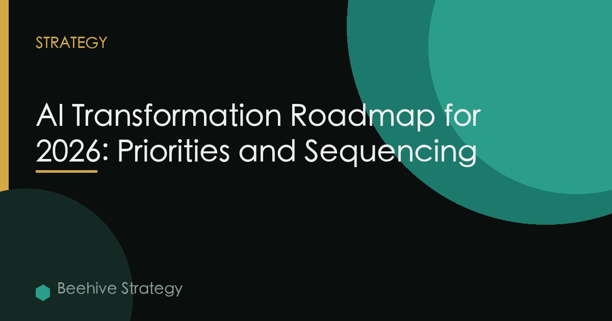 AI Transformation Roadmap for 2026: Priorities and Sequencing