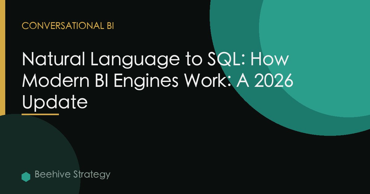 Natural Language to SQL: How Modern BI Engines Work: A 2026 Update